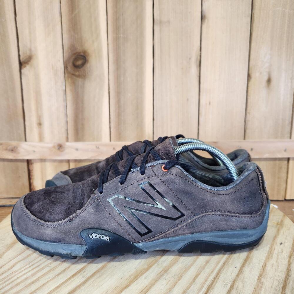 New Balance MO90 Minimus Shoes Mens 10.5 Brown Suede Trail Hiking Barefoot